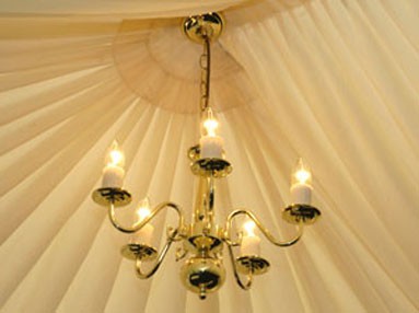 Chandeliers (Dimmer controlled)